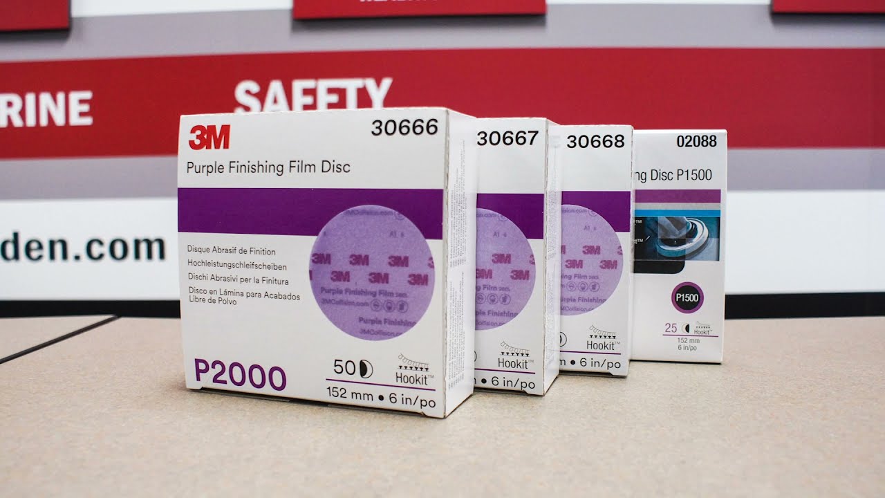 How To Use 3M™ Purple Finishing Film Discs For Optimal Defect Removal