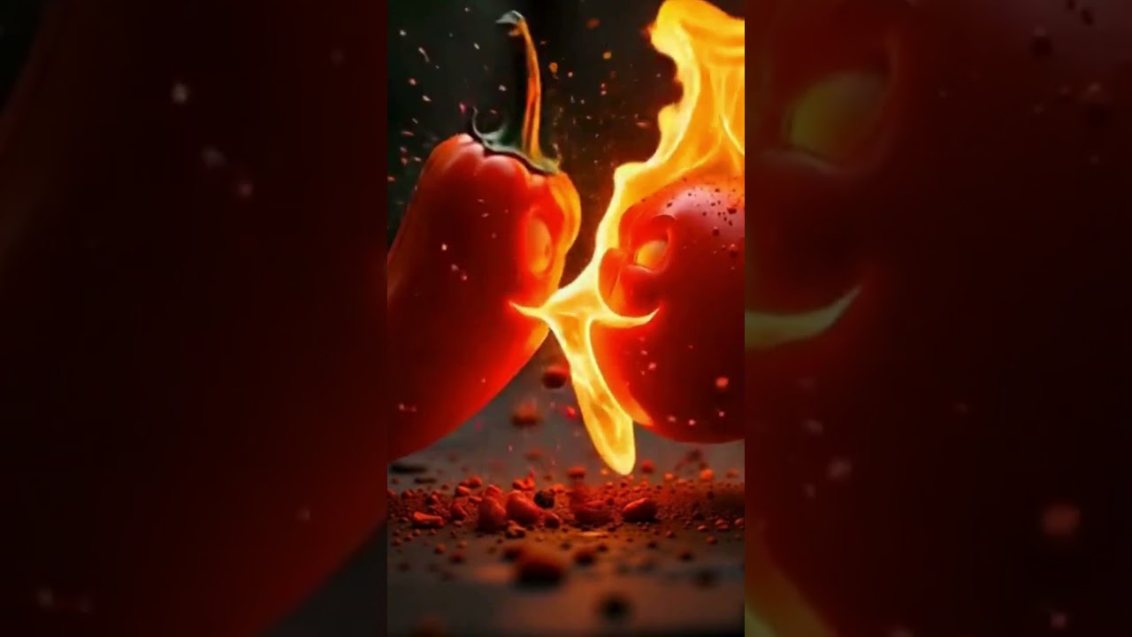 Chili vs Tomato  | Explosive 3D Fruit Battle