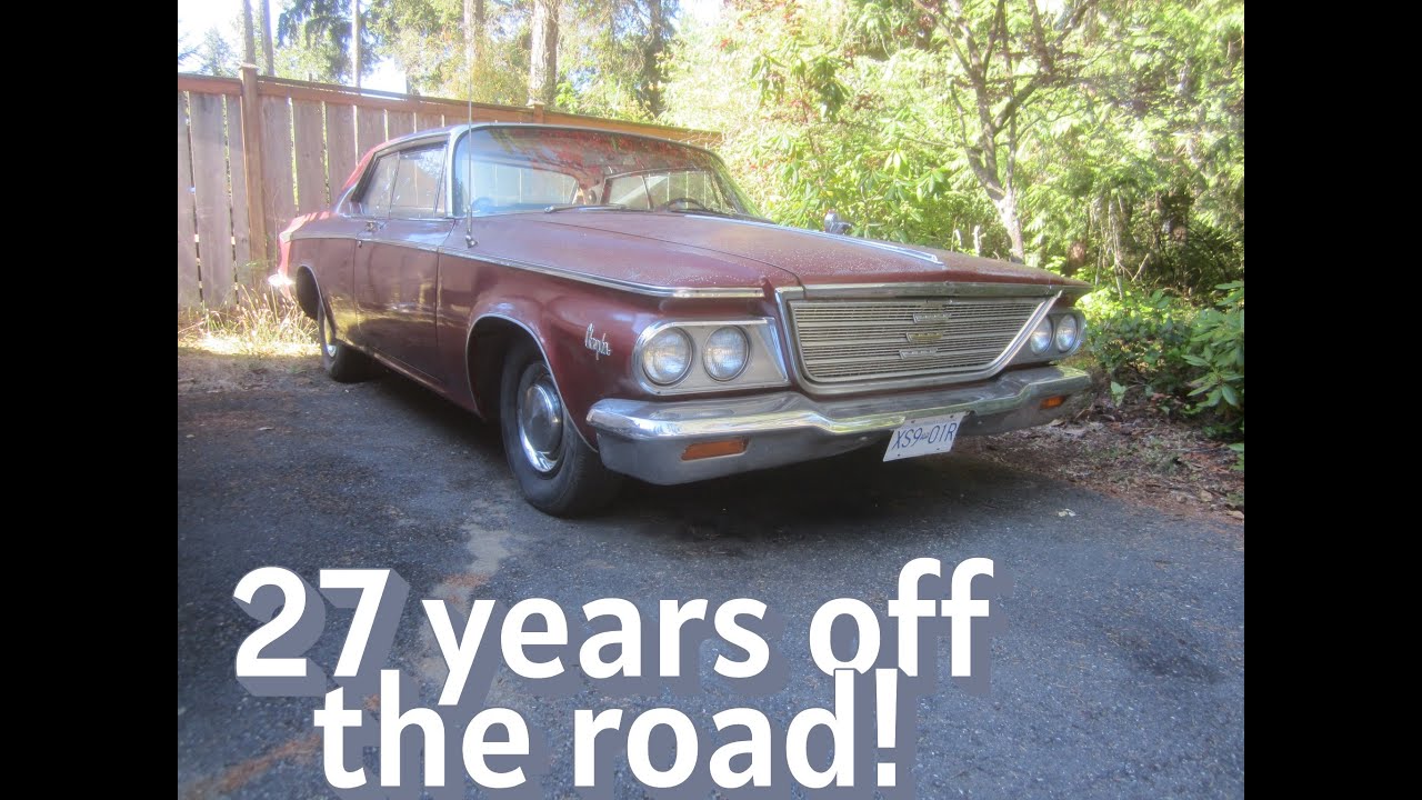 1964 Chrysler Newport revival - Sitting 27 years