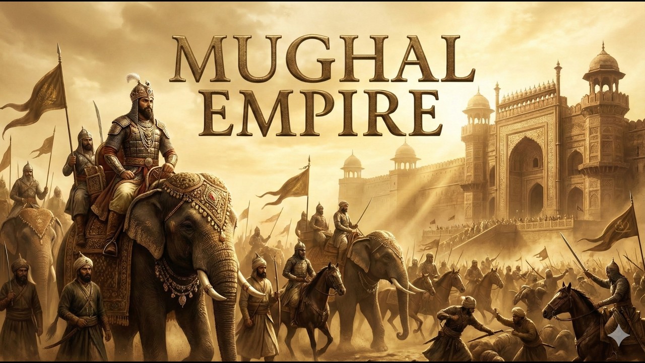 The Entire History of the Mughal Empire – Splendor and Struggle