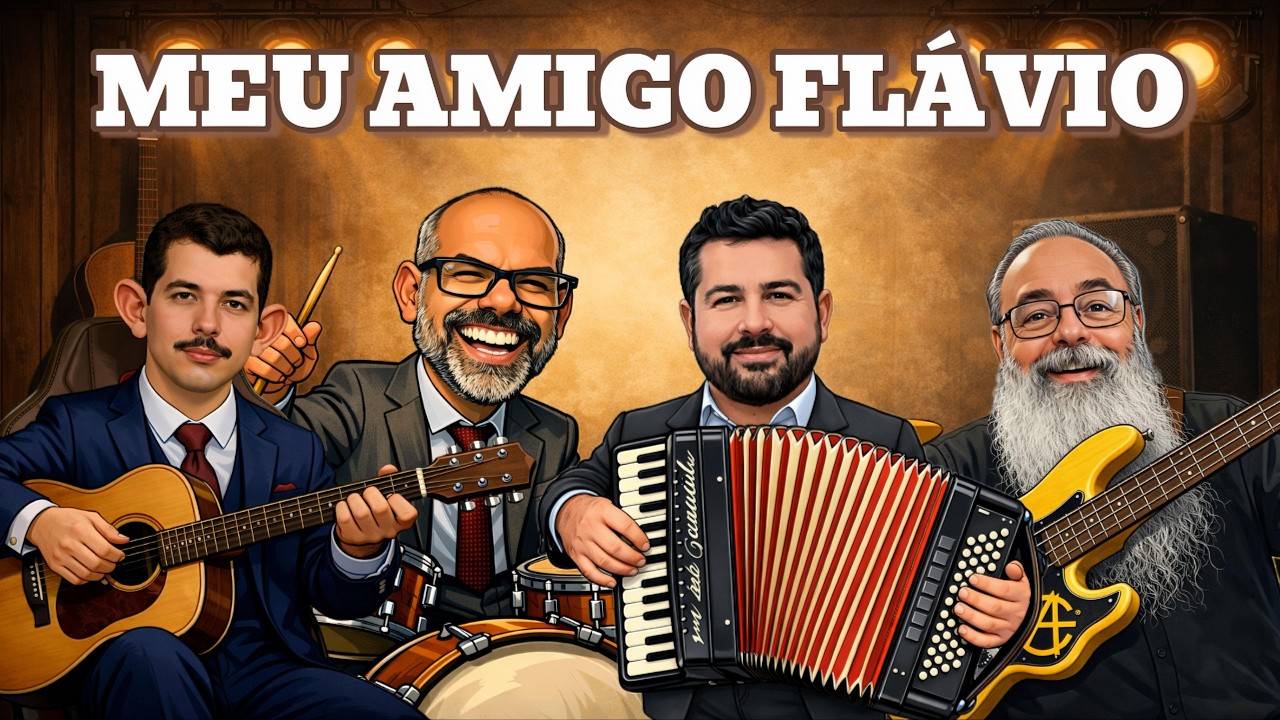 🎵 MEU AMIGO FLÁVIO – BANDA GDO | Sertanejo Viral