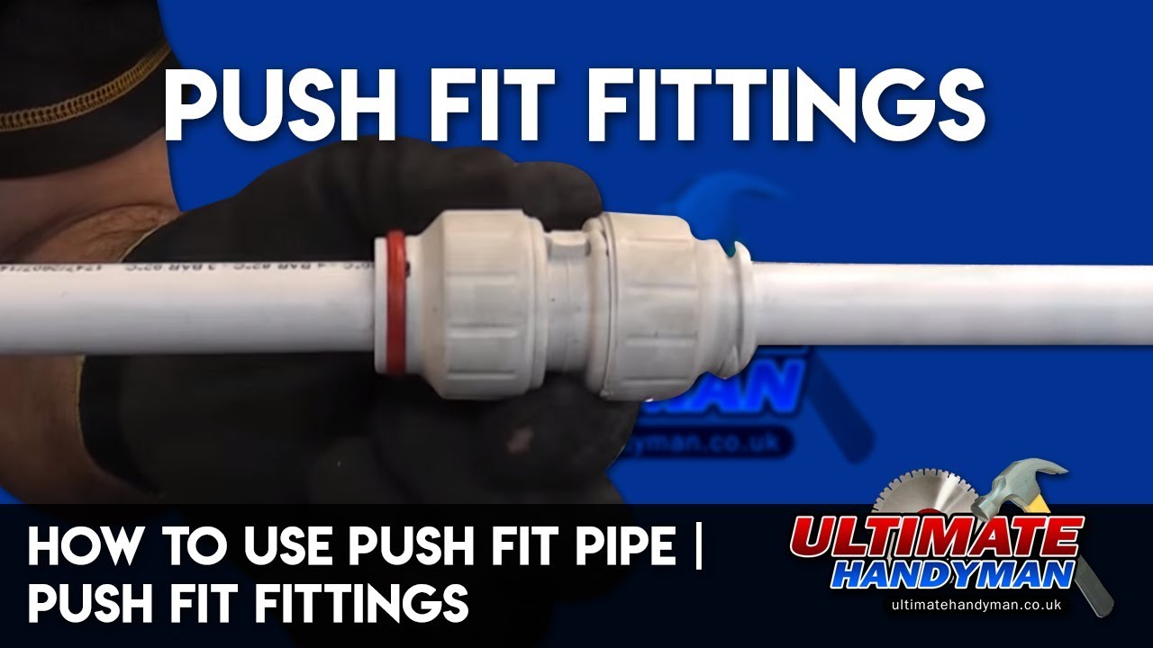 How to use push fit pipe | push fit fittings