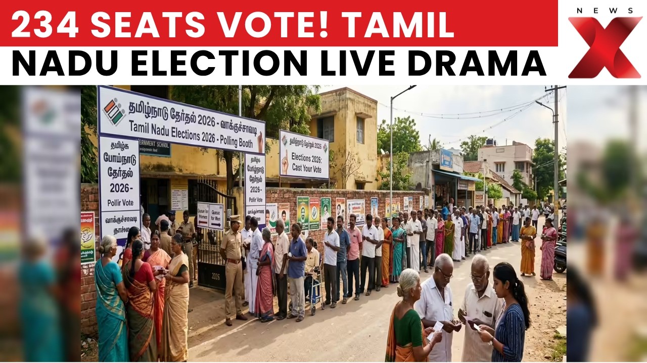 TAMIL NADU ELECTIONS: Massive Voting Begins In Tamil Nadu 234 Constituencies Go To Polls  Updates
