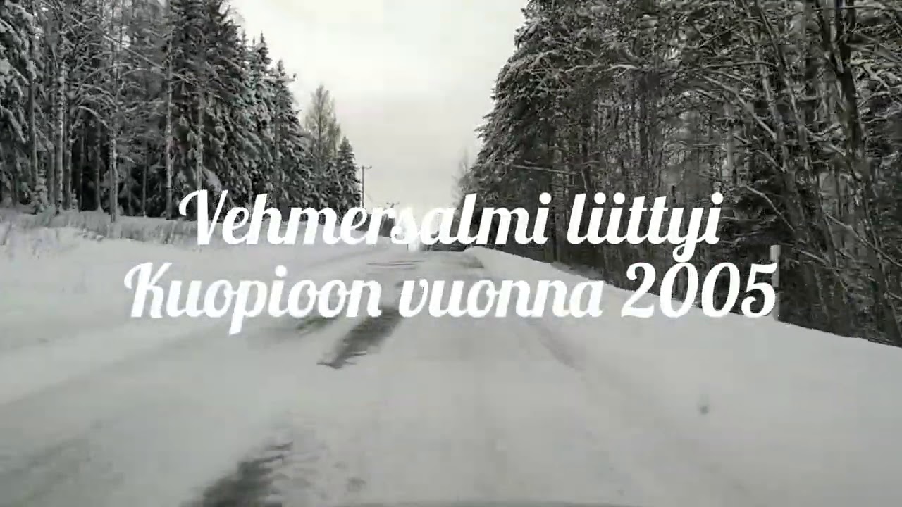 Ystävänpäiväajelulla Vehmersalmella!