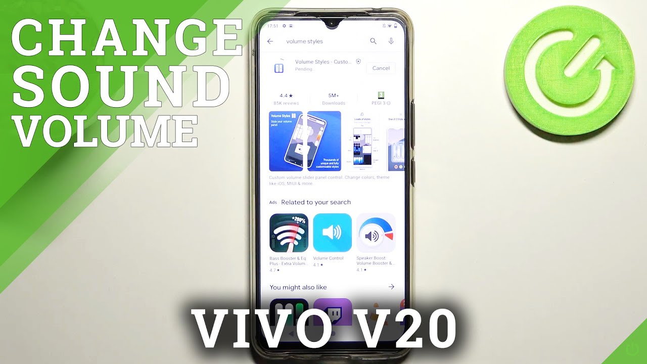 How to Customize Volume Panel on VIVO V20 &ndash; Volume Styles App
