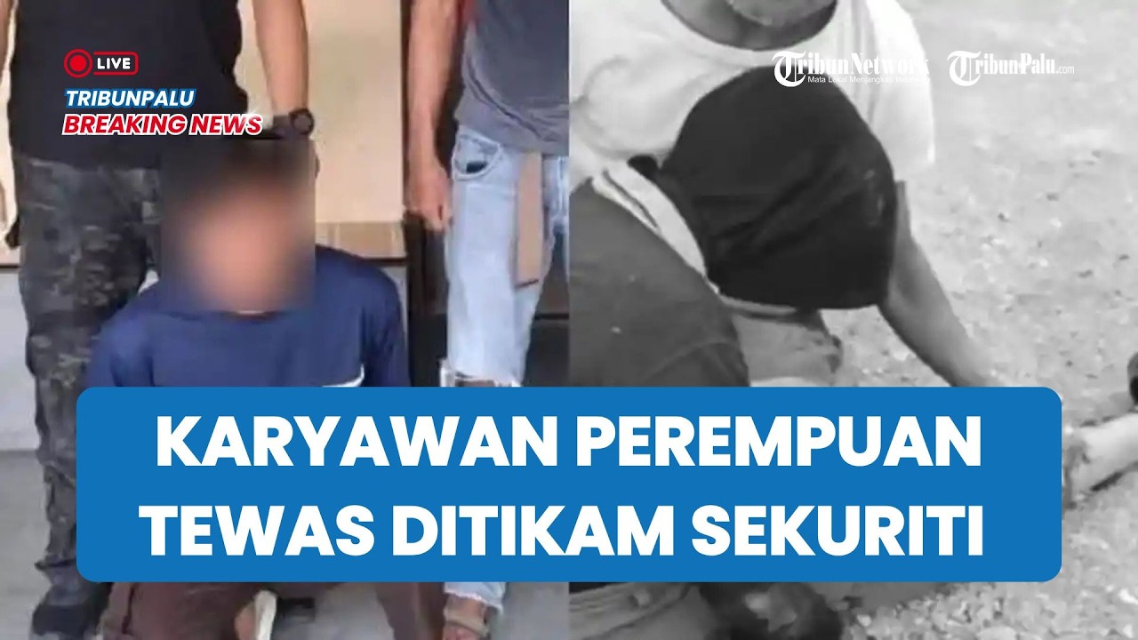 🔴LIVE BREAKINGNEWS: Adu Mulut Saat Apel, Karyawan Perempuan Tewas Ditikam Sekuriti di Tojo Una Una