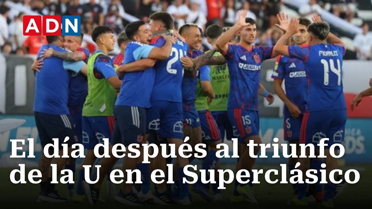 El día después en la Universidad de Chile tras el Superclásico y sumar su primera victoria del 2026