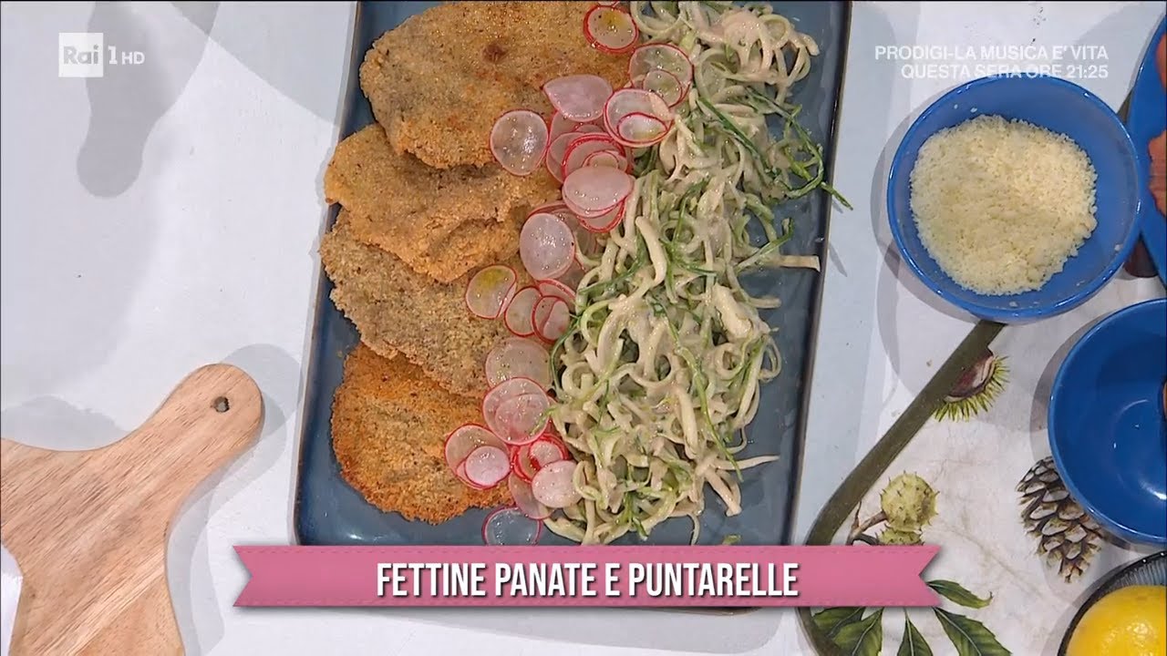 Fettine panate e puntarelle - È sempre mezzogiorno 17/11/2021