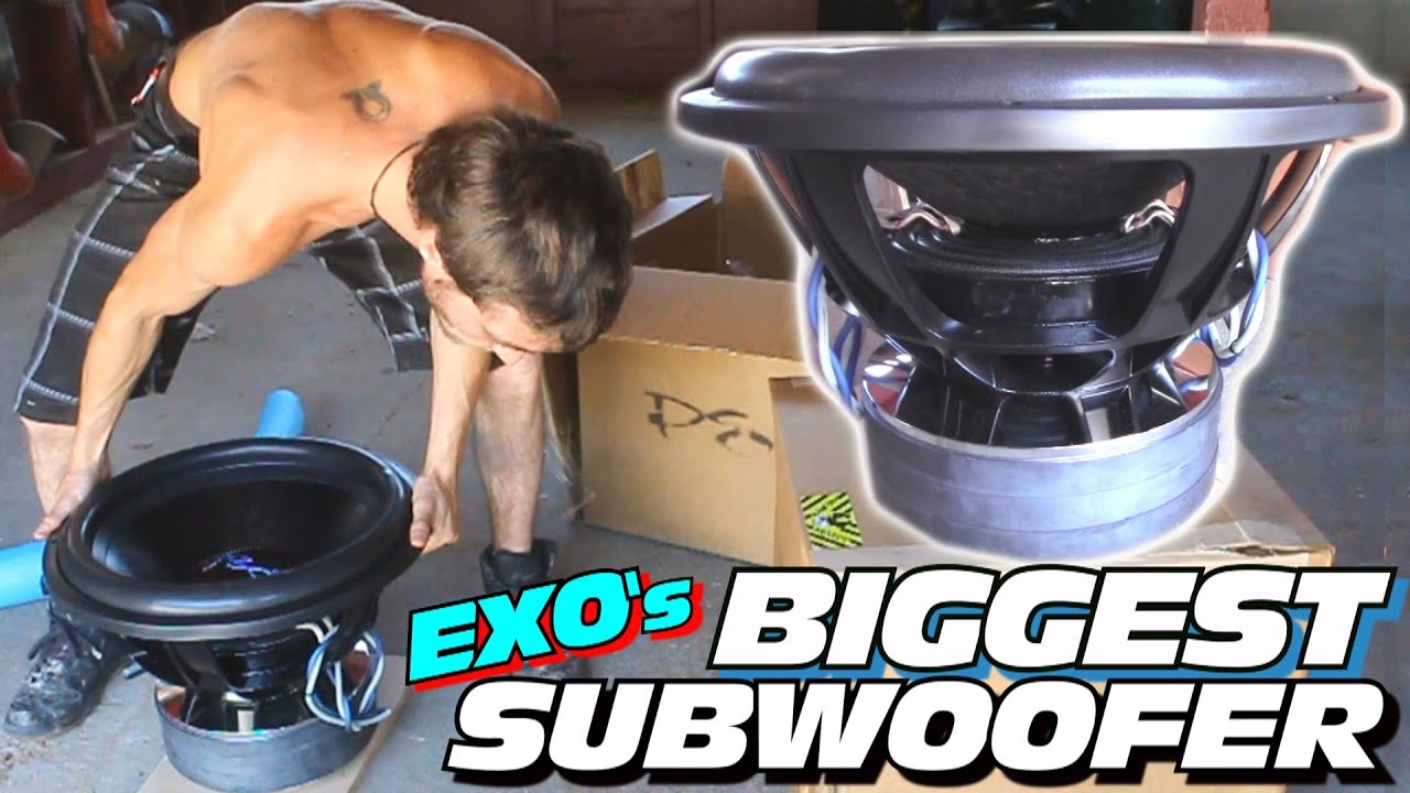 MY BIGGEST SUBWOOFER EVER w/ 18