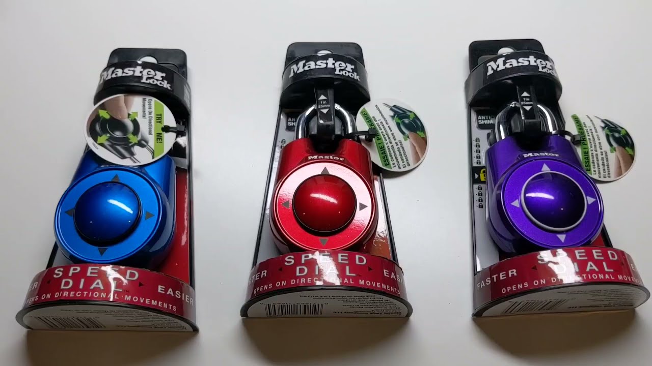 [013] Masterlock directional padlocks. Actually pretty good...
