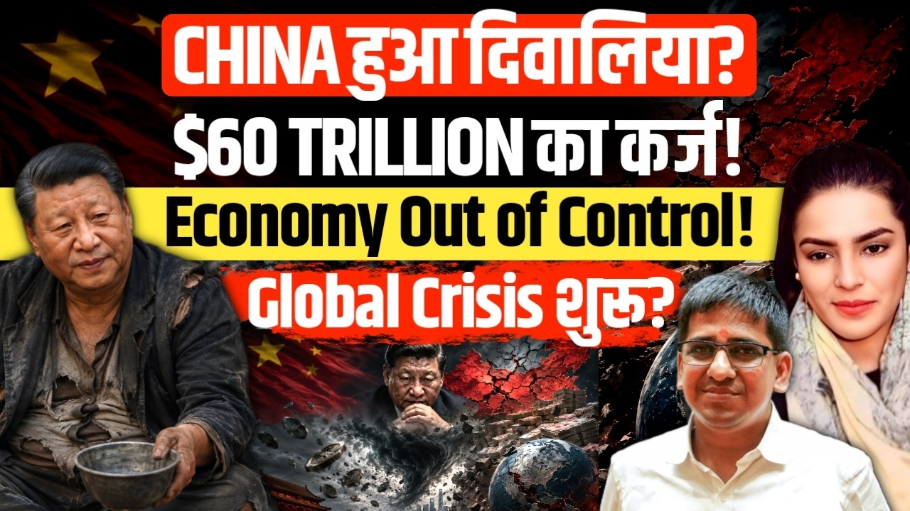 Is China Going Bankrupt? $60 Trillion Debt Crisis Could Trigger Global Shock | Amber Zaidi