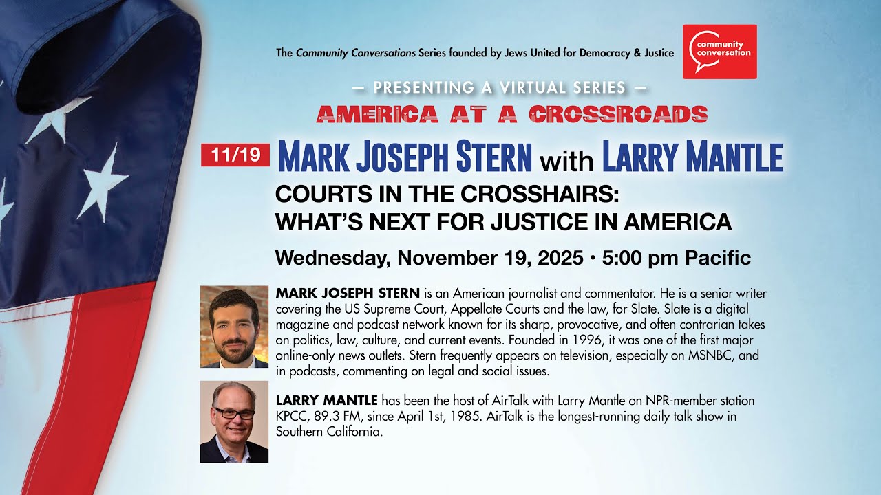 Mark Stern with Larry Mantle | America at a Crossroads