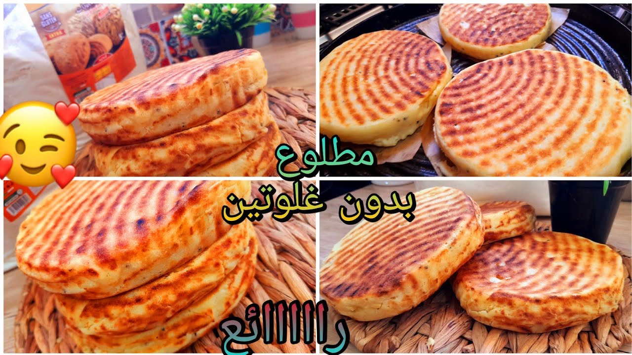 مطلوع بدون غلوتين بفرينة للموكورون ياخذ العقل😍خدمتها غير بلمغرف ولي ميديرش جام ميزيدش يهدر معايا😒😁