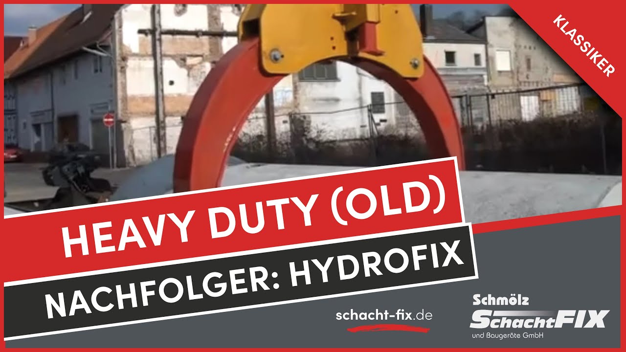 Schwerlast-Rohrverlegung: Der Klassiker HeavyDuty im Einsatz (Nachfolger: HydroFIX)