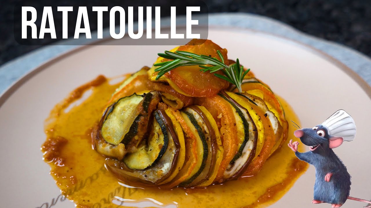 RATATOUILLE - RECETAS CON VEGETALES -  COMO HACER LA RATATOUILLE