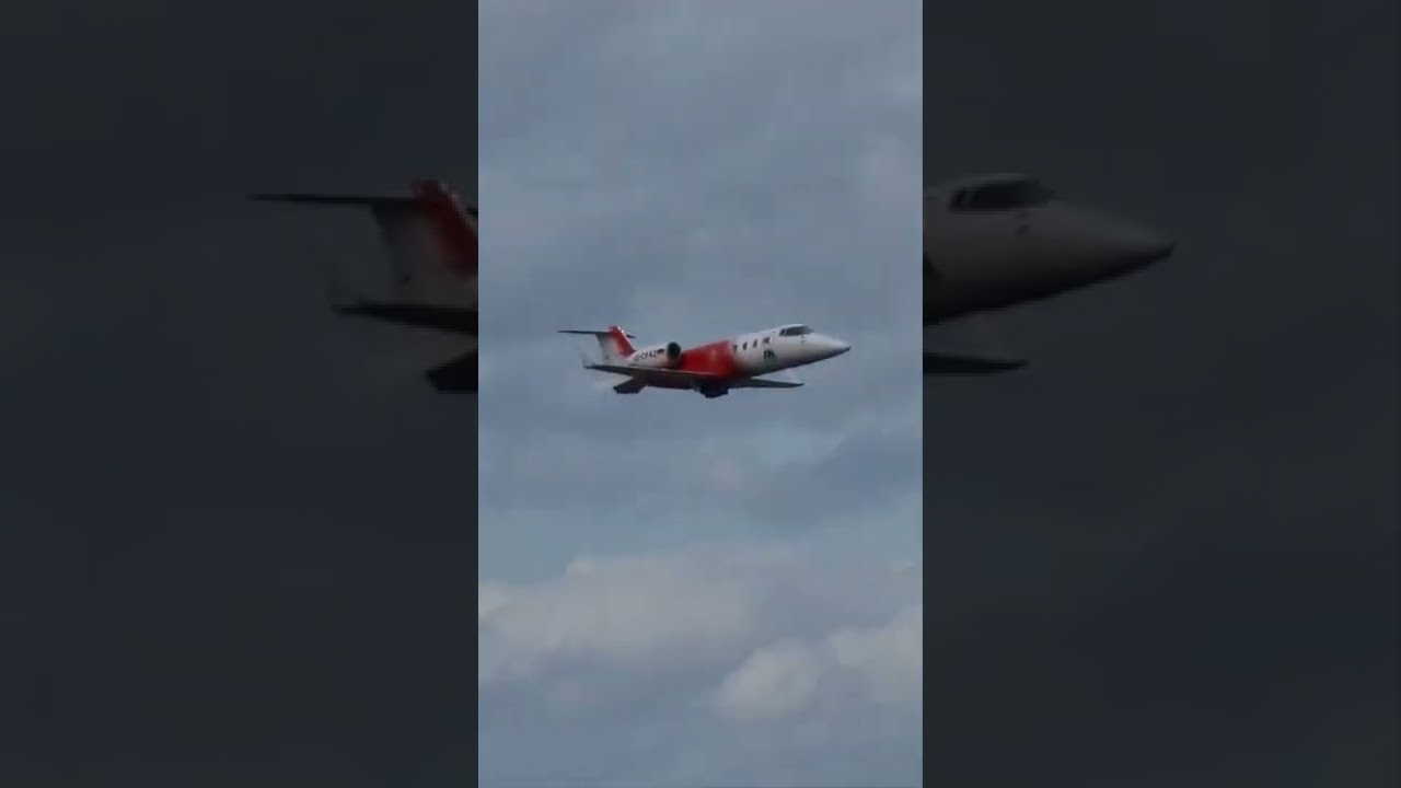 FIA rent-a-jet, Learjet 60, Birmingham Airport -Nuremberg