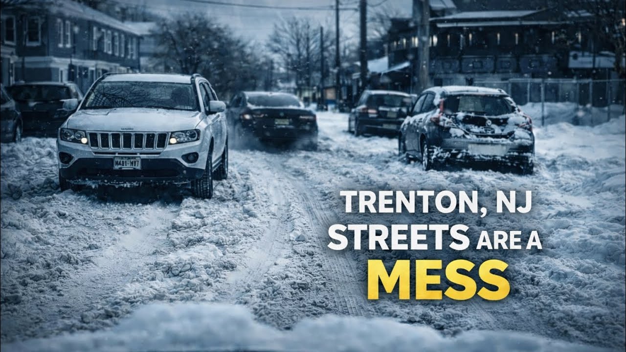 Manejando en medio del desastre: Trenton, NJ tras la tormenta invernal