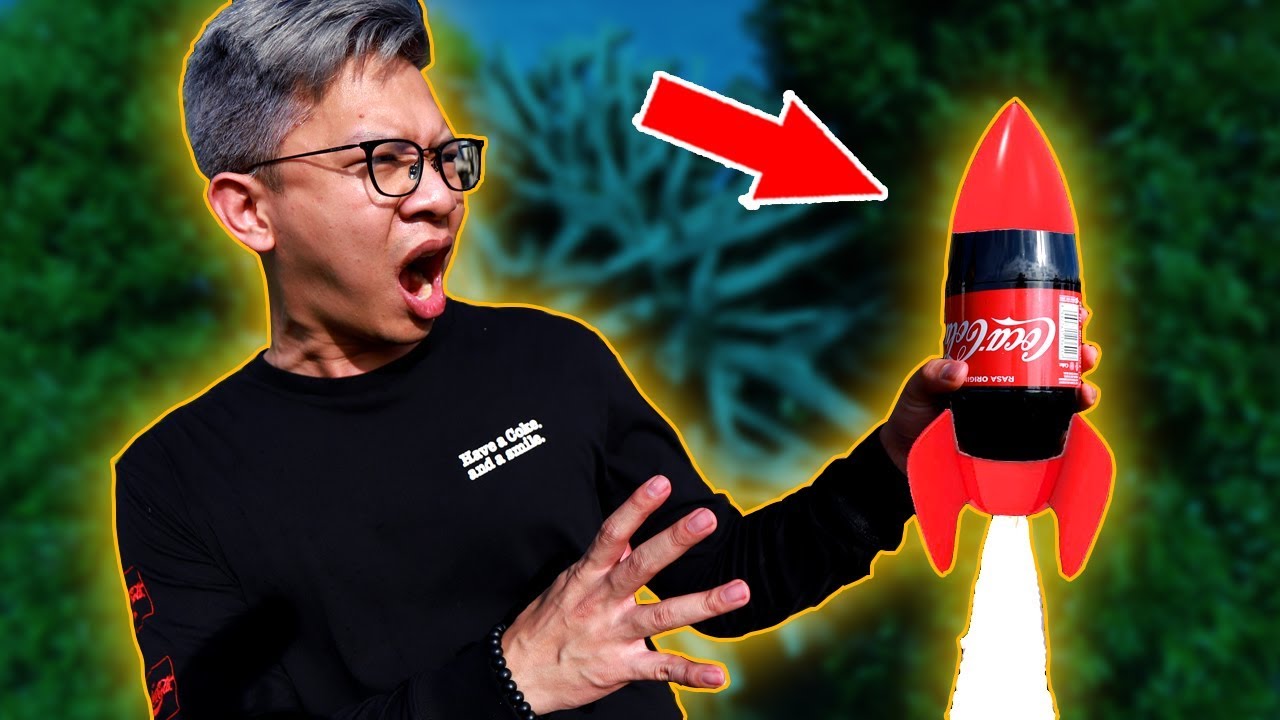 COCA-COLA + GAS HI-COOK = ROCKET!!! ROKET COCA-COLA!!!