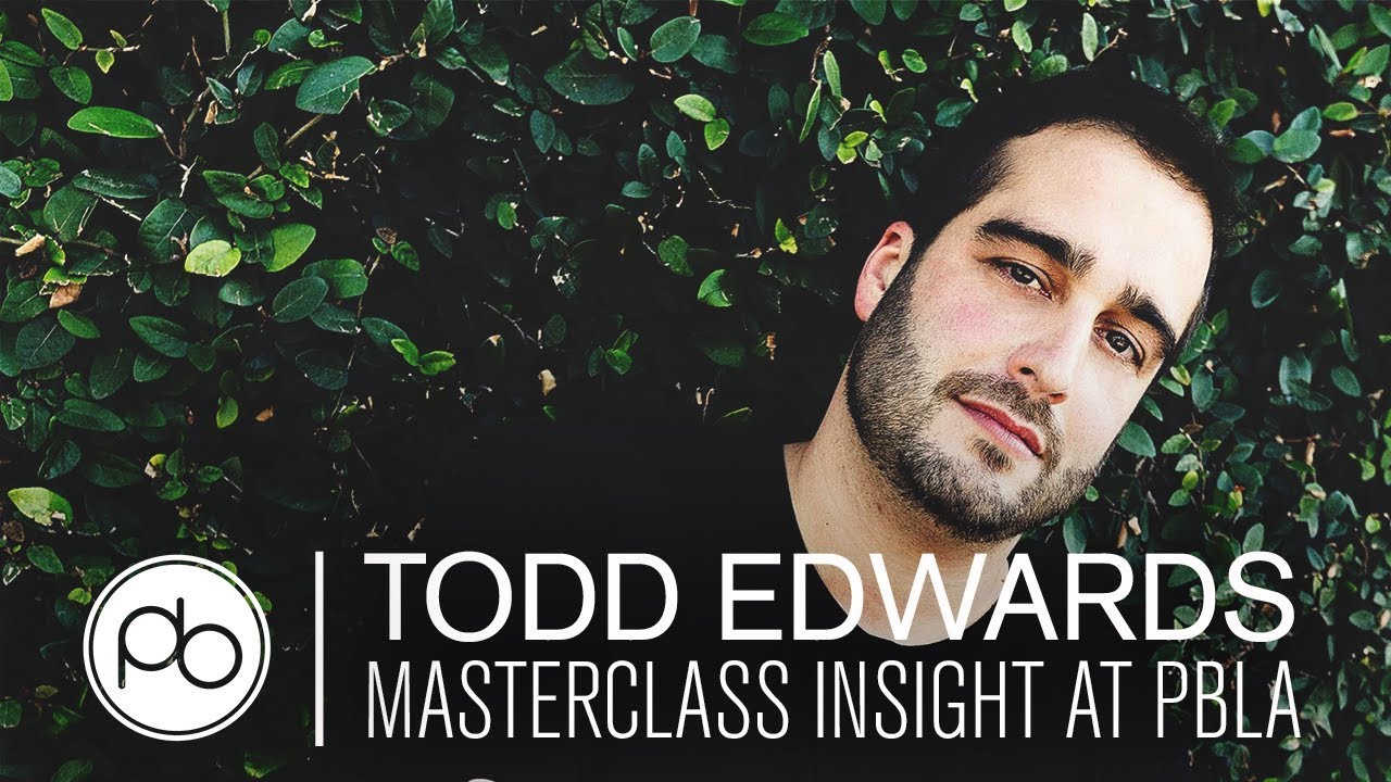 Todd Edwards Masterclass Insight at Point Blank LA