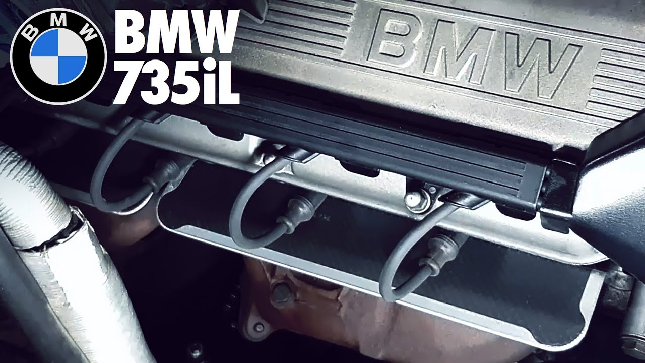 BMW 535i 735i Exhaust Manifold Gaskets Replacement (M30 Engine)