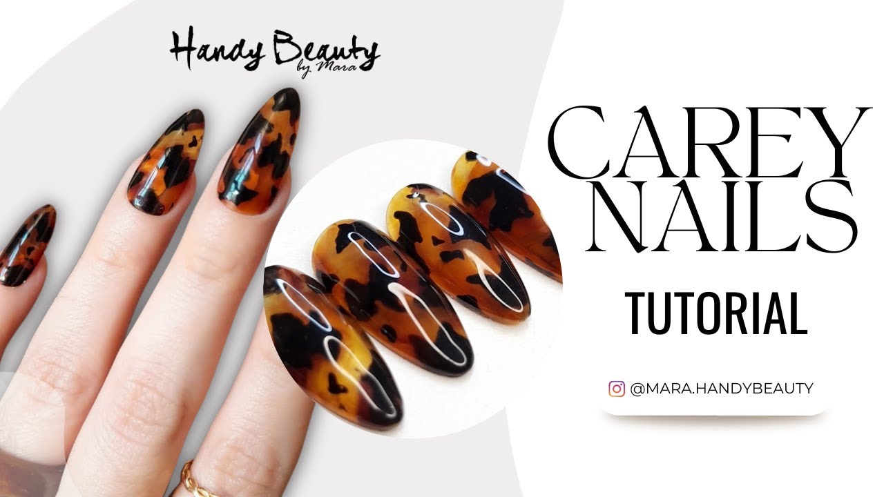 CAREY Nails tutorial 💅🏼🐢| Fácil paso a paso