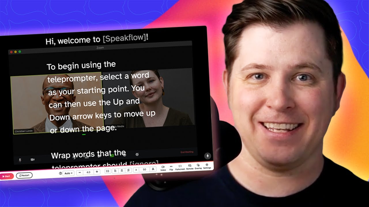 Add a Teleprompter to Your Video Calls!