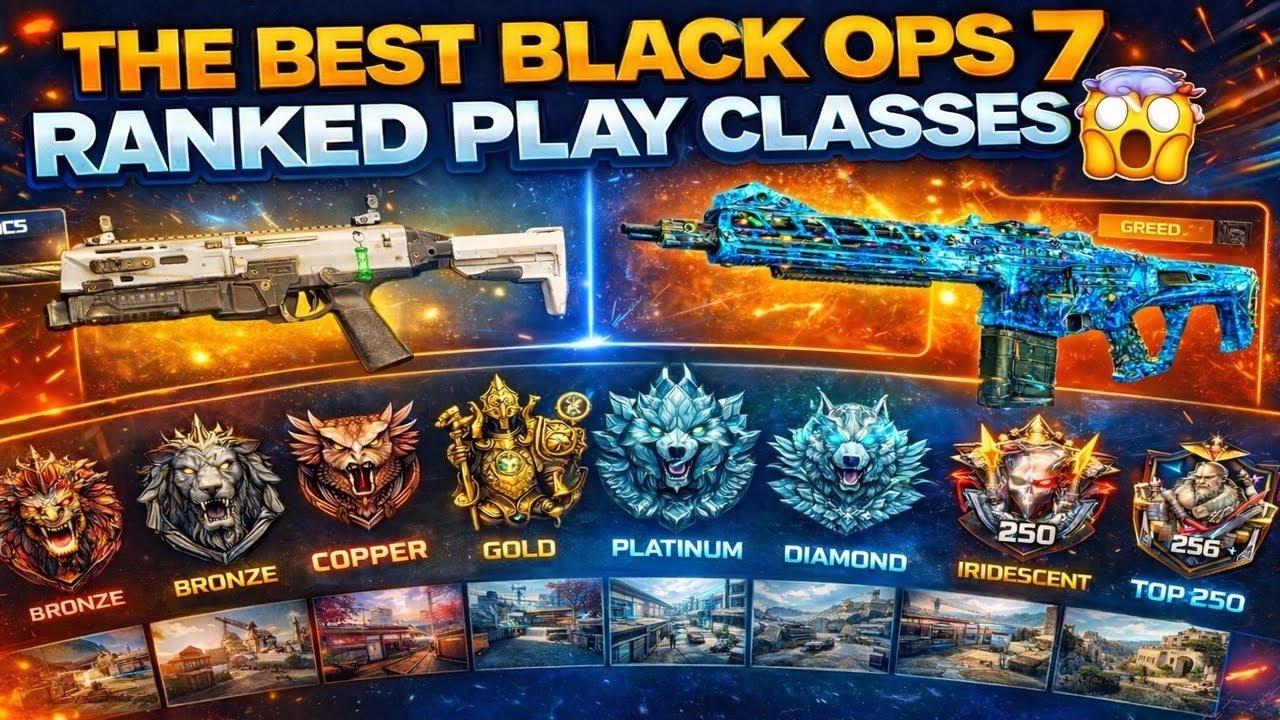 THE BEST RANKED CLASSES(CALL OF DUTY BLACK OPS 7)