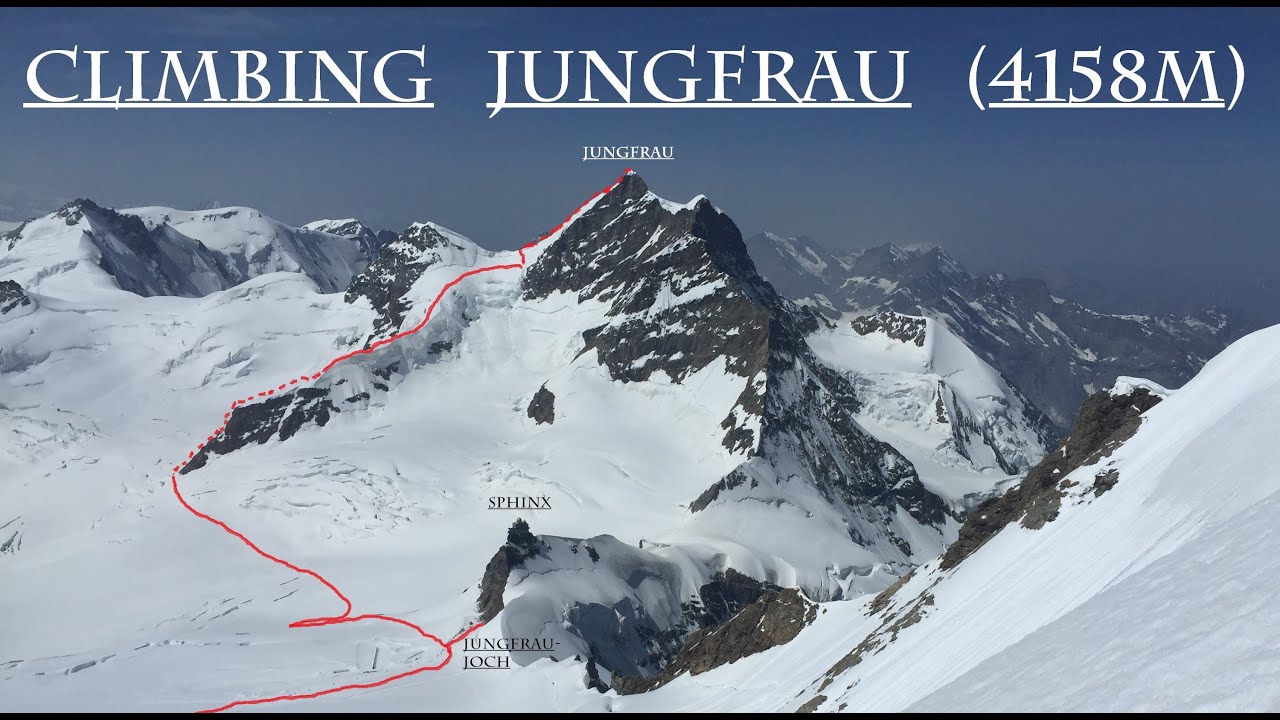 CLIMBING JUNGFRAU (4158m)