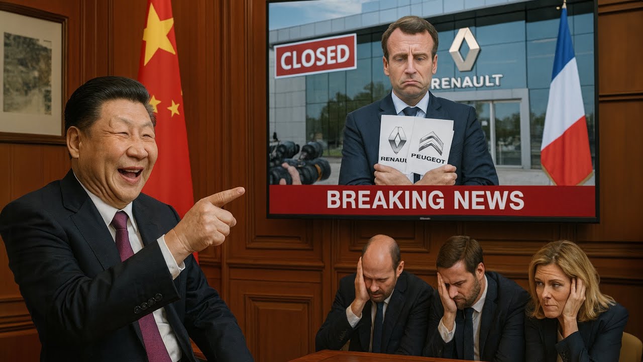 FRANCE'S NIGHTMARE: China Buys Renault & Peugeot for Free Due to Economic Troubles