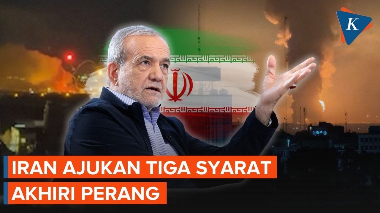 Presiden Iran Ungkap Tiga Syarat untuk Mengakhiri Perang