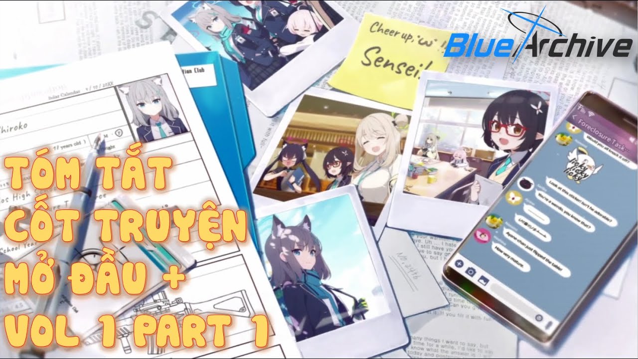 [Blue Archive] TÓM TẮT CỐT TRUYỆN MỞ ĐẦU + VOL 1 PART 1 | TWILIGHT015