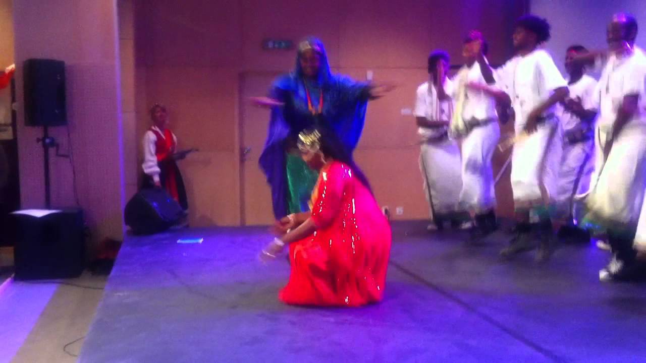 Afar traditional dance in Sweden 29-10-11