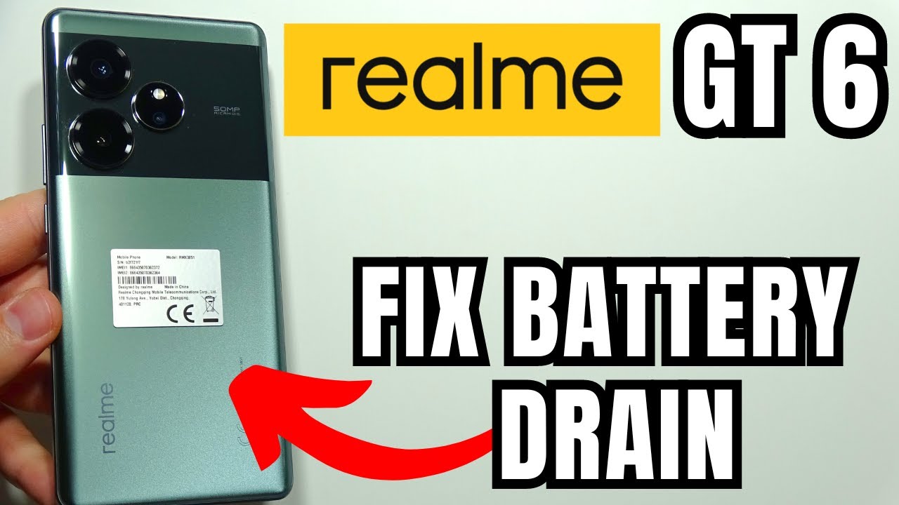 Realme GT 6: 20 Tips to Improve Battery Life - Fix Battery Drain