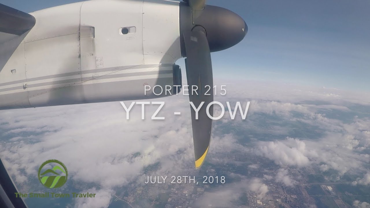 Porter 215 | Toronto (YTZ) - Ottawa (YOW) | Trip Report 2018