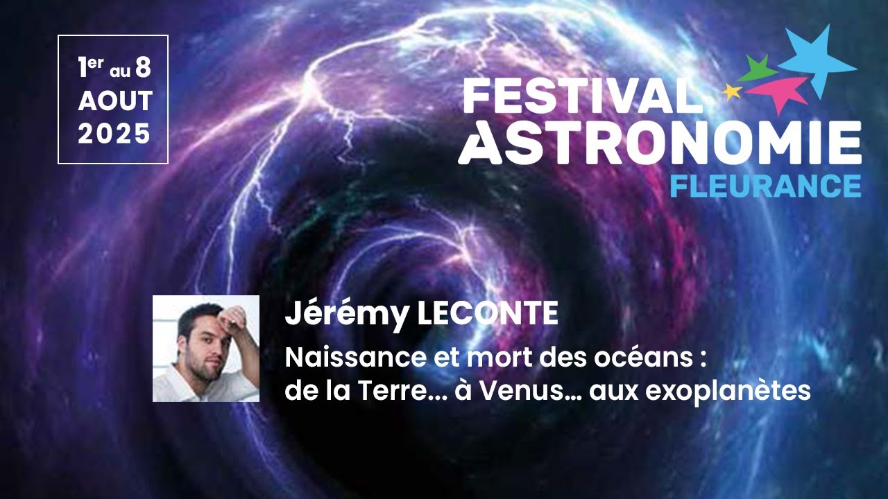 Naissance et mort des océans :de la Terre... à Venus… aux exoplanètes