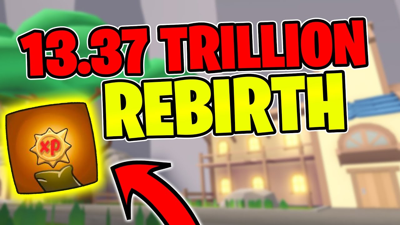 LEVEL 13.37 TRILLION REBIRTH NOOB TO PRO... Giant Simulator