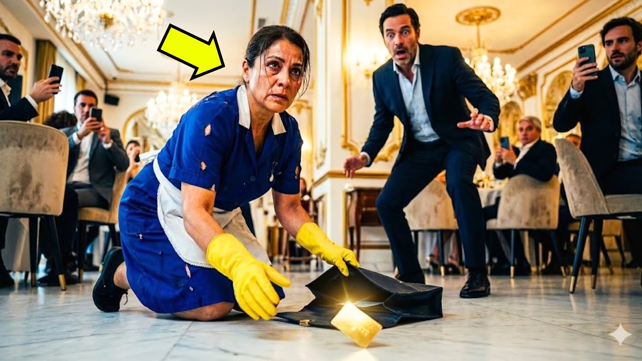“SOLO ES UNA MESERA…” — PENSÓ ÉL… LE ROMPIÓ EL VESTIDO, PERO NO IMAGINÓ QUIÉN ERA SU ESPOSO…