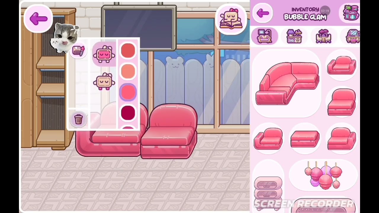 Decoração da minha sala de estar 