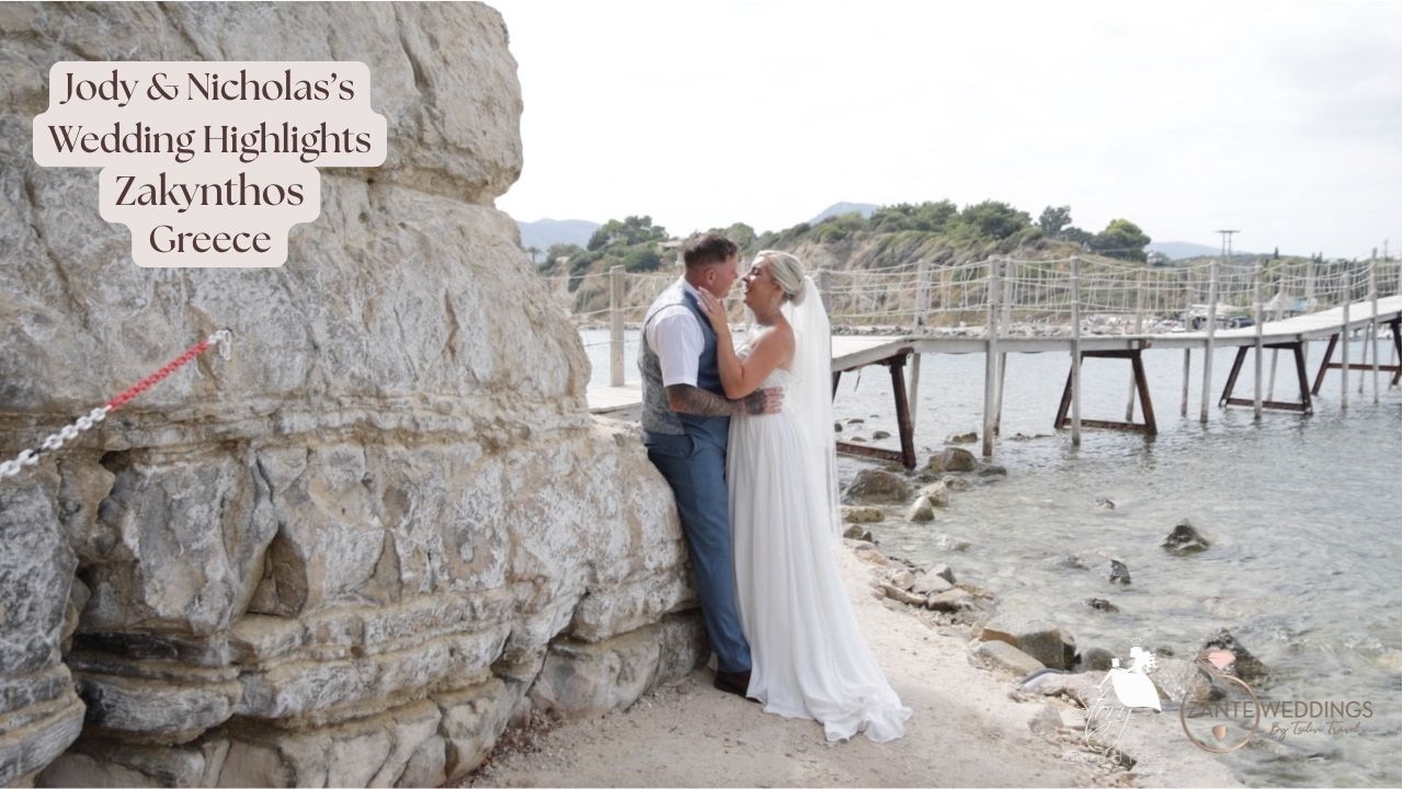 Dream Destination Wedding Highlights With Drone Footage | Zakynthos, Greece | Jody & Nicholas