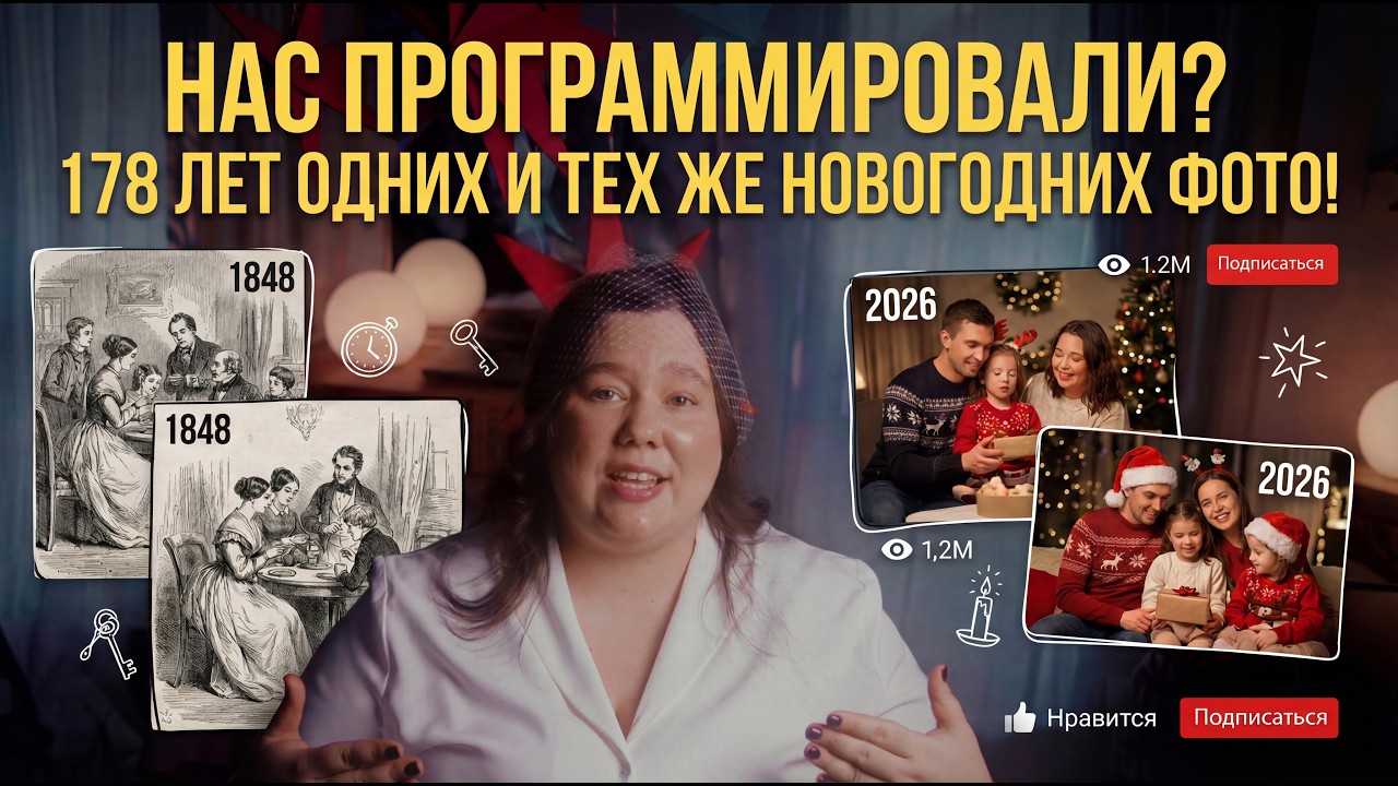 Почему каждый Новый год мы копируем королеву Викторию?