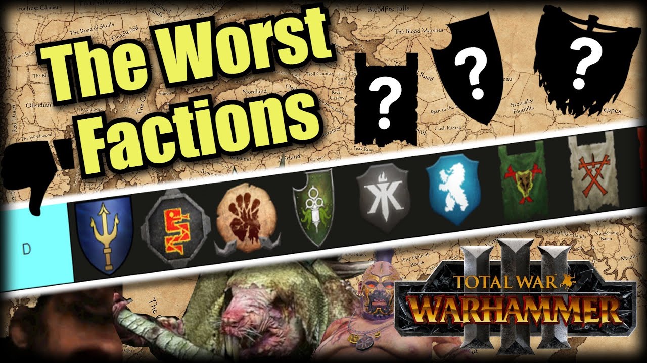 Playing the WORST Warhammer Factions  -Warhammer 3 Multiplayer