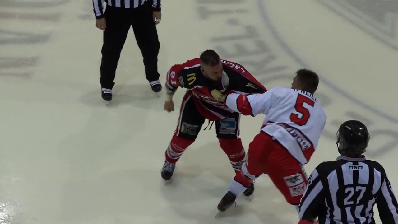 LNAH FIGHT O'Neill vs Lacroix 6 mars 2020