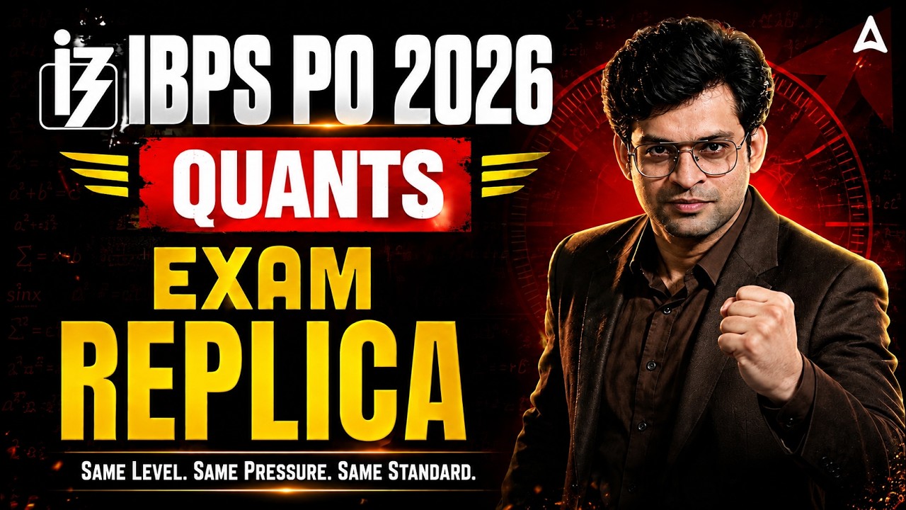 IBPS PO 2026 Quants Exam Replica | By Navneet Sir