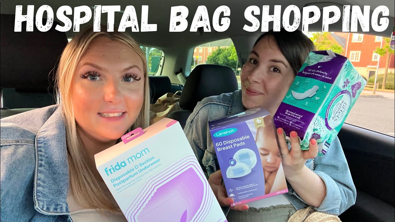 SHOPPING FOR MY HOSPITAL BAG | FIRST BABY
