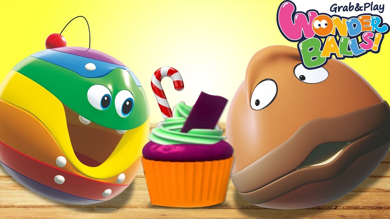 Christmas Sweets - Wonderballs | Funny Animated WonderBalls Cartoon for Kids