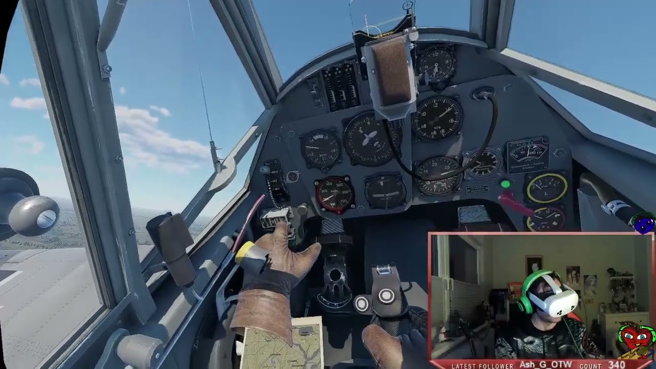 Kleiner Aces of Thunder VR Stream...Wie läuft das so ?