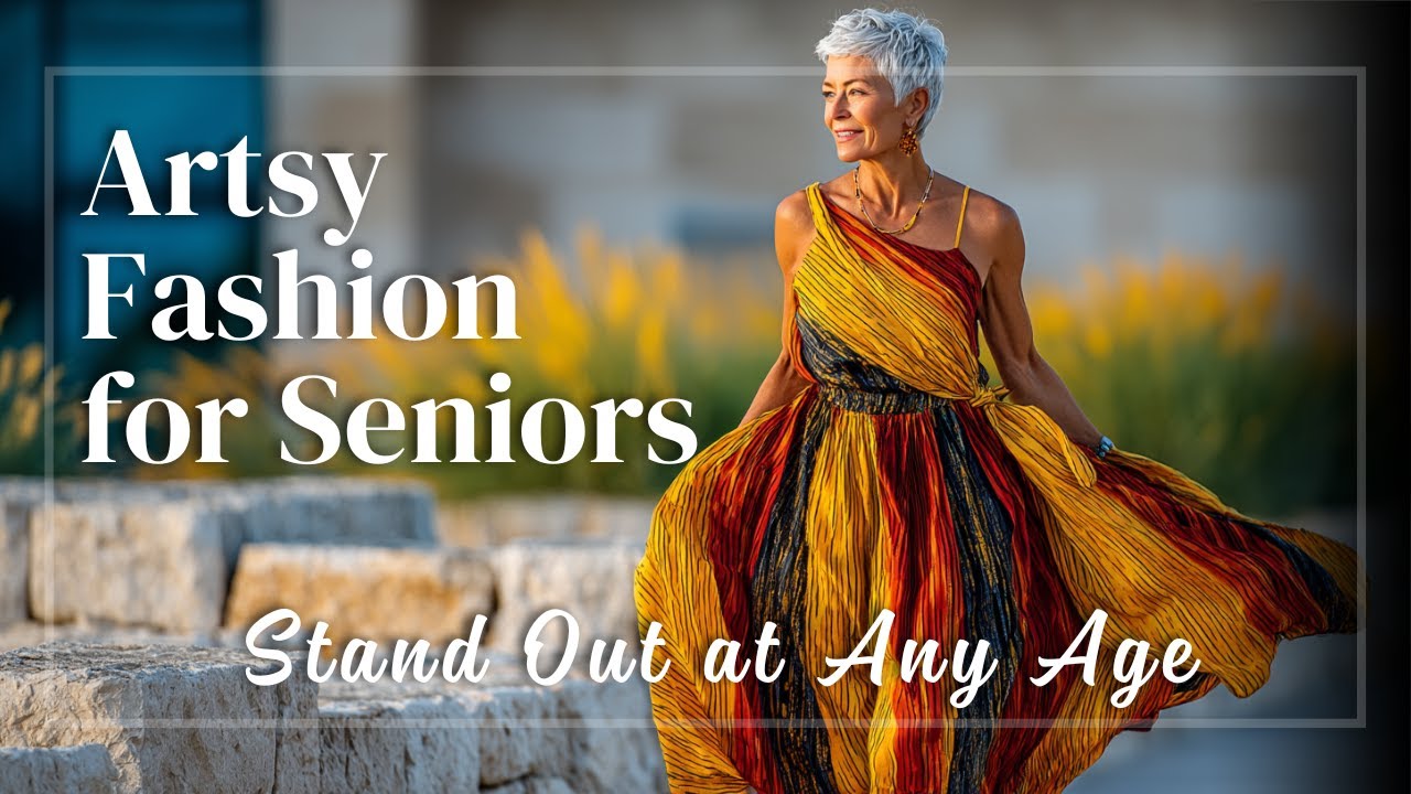 Artsy Fashion Trends for Seniors: Bold, Creative Looks That Celebrate Your Personality