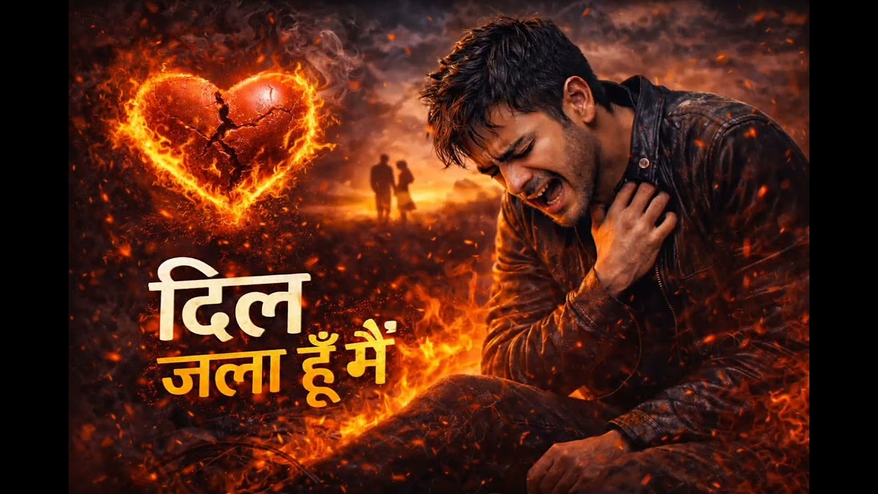 Dil jala hu mai | a sad hindi love song #sadsong #emotionallove #alviyansmusic2