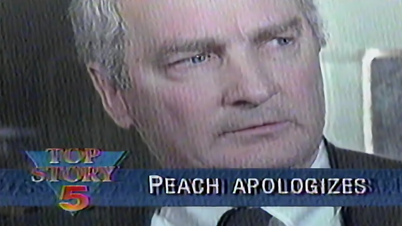Former St. Louis Circuit Attorney George Peach Pleads Guilty (KSDK) (1/1992)