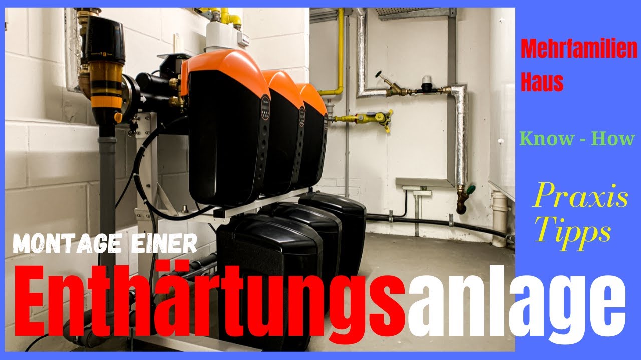 Das Leben als Heizungsbauer Enthärtungsanlage